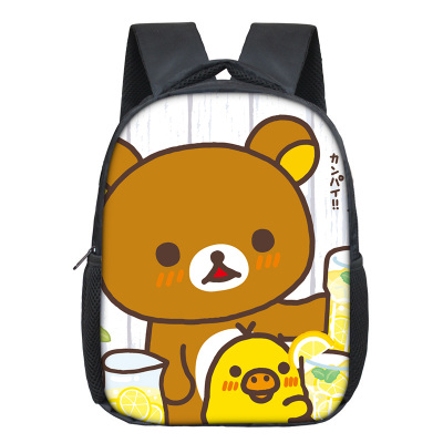 12″rilakkuma Backpack School Bag – Baganime