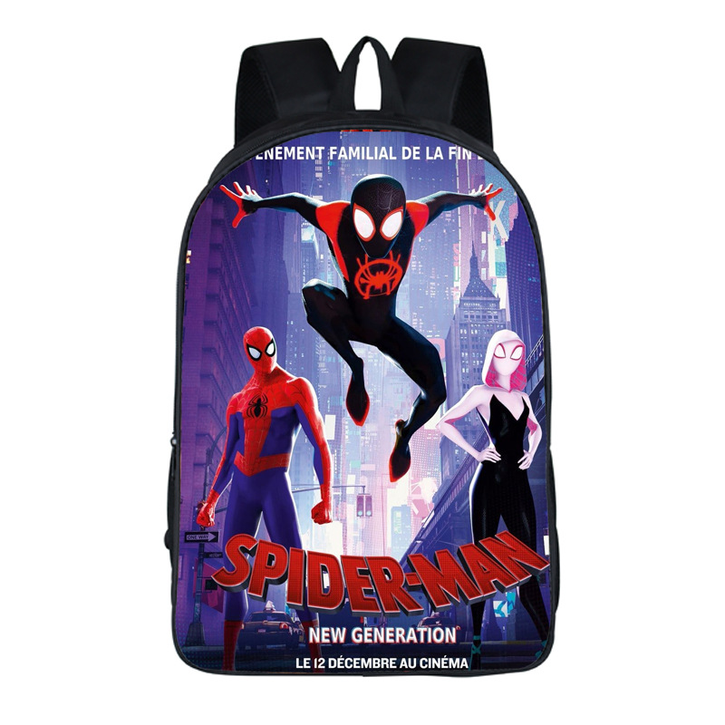 16″Spider-Man Backpack School Bag – Baganime