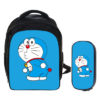 13″Doraemon Backpack School Bag+pencil case