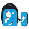 13″Doraemon Backpack School Bag+pencil case