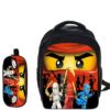 13″LEGO Backpack School Bag+pencil case