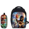 13″LEGO Backpack School Bag+pencil case