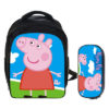 13″Peppa Pig Backpack School Bag+pencil case