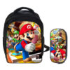 13″Super Mario Backpack School Bag+pencil case