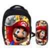 13″Super Mario Backpack School Bag+pencil case