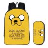 16Adventure Time Backpack School Bag+pencil case