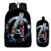 16Avengers Clubhouse Backpack School Bag+pencil case