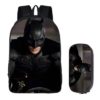 16Batman Backpack School Bag+pencil case