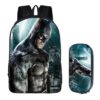 16Batman Backpack School Bag+pencil case