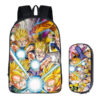 16DRAGON BALL Backpack School Bag+pencil case