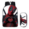 16Deadpool Backpack School Bag+pencil case