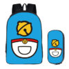 16Doraemon Backpack School Bag+pencil case