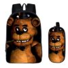 16Five Nights At Freddy’s Backpack School Bag+pencil case