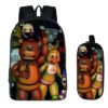 16Five Nights At Freddy’s Backpack School Bag+pencil case