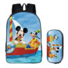 16"Mickey Mouse Clubhouse Backpack School Bag+pencil case