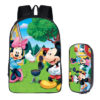 16"Mickey Mouse Clubhouse Backpack School Bag+pencil case