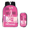 16Pink Panther Backpack School Bag+pencil case