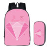 16Pink Panther Backpack School Bag+pencil case