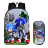 16Sonic Backpack School Bag+pencil case