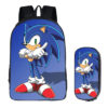 16Sonic Backpack School Bag+pencil case