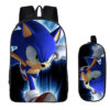 16Sonic Backpack School Bag+pencil case