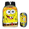 16SpongeBob SquarePants Backpack School Bag+pencil case