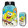 16SpongeBob SquarePants Backpack School Bag+pencil case