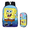 16SpongeBob SquarePants Backpack School Bag+pencil case