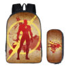 16The Flash Backpack School Bag+pencil case