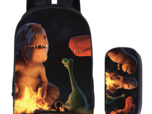 16The Good Dinosaur Backpack School Bag+pencil case