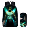 16Wolverine Backpack School Bag+pencil case