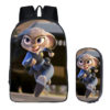 16Zootopia Backpack School Bag+pencil case