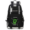 Minecraft Backpack MineCraft School Bag