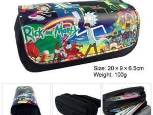 Rick And Morty Pencil Case Student’s Large Capacity Pen Bag