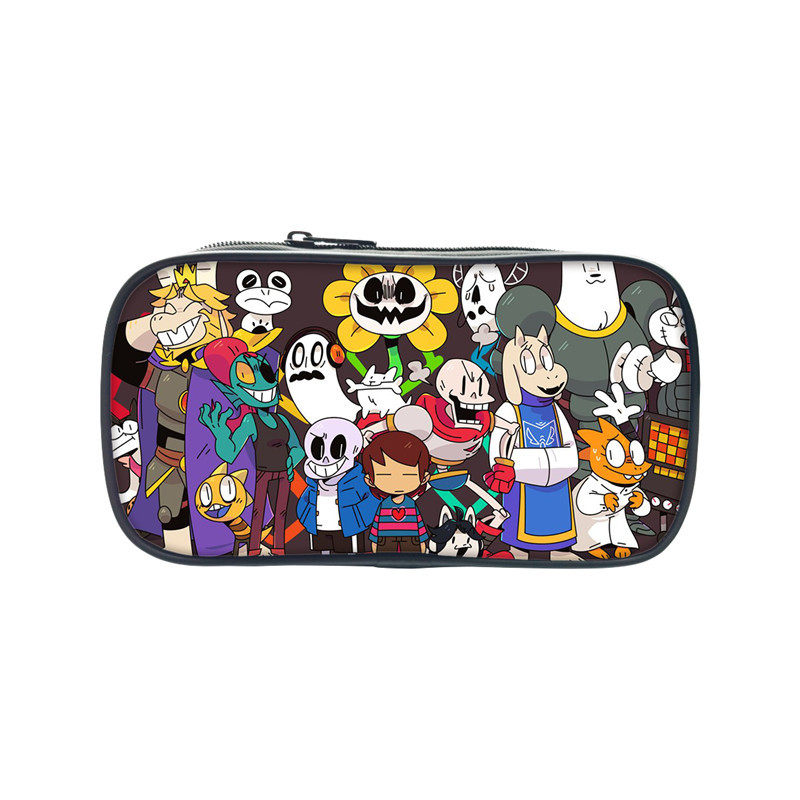 Undertale Pencil Case Student’s Large Capacity Pencil Bag - Baganime