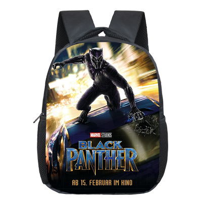 black panther school bag