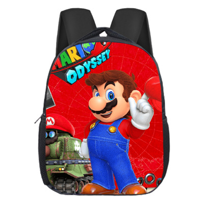 12 Inch Super Mario Backpack School Bag - Baganime