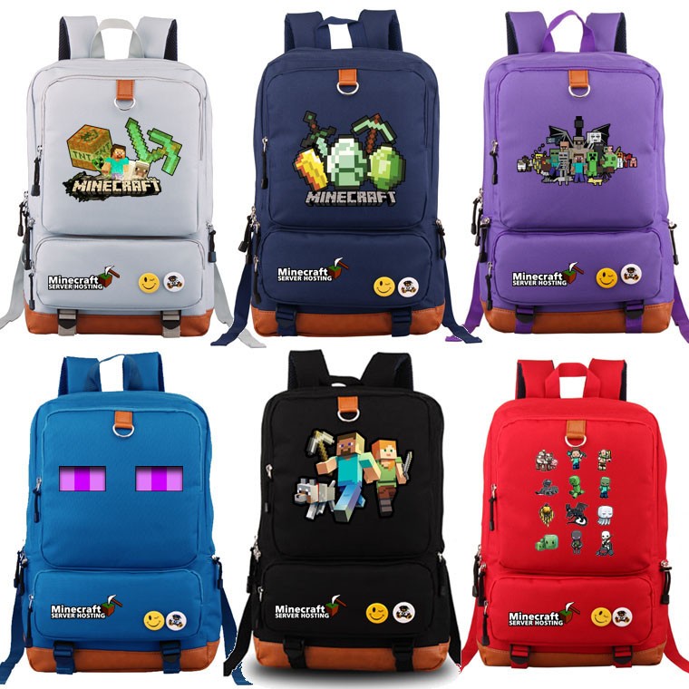 minecraft bags for school