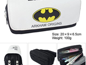Batman Pencil Case Pen Bag Student’s Large Capacity
