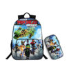 16"LEGO Backpack School Bag+pencil case