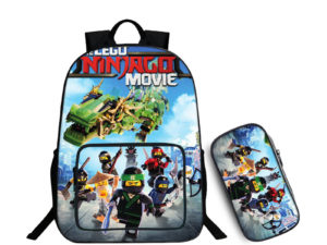 16"LEGO Backpack School Bag+pencil case