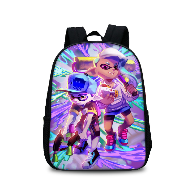 12″Splatoon 2 Backpack School Bag - Baganime