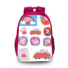 16‘’Peppa Pig Backpack School Bag Red