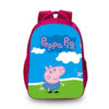 16‘’Peppa Pig Backpack School Bag Red