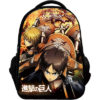 16″Attack On Titan Backpack School Bag