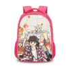 16‘’BTS Backpack School Bag Red