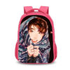 16‘’BTS Backpack School Bag Red