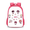 16‘’BTS Backpack School Bag Red