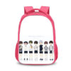 16‘’BTS Backpack School Bag Red