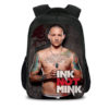 16Chester Bennington Backpack School Bag Black